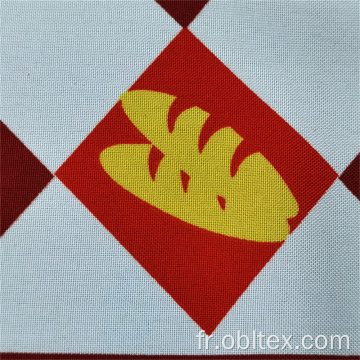 Tissu tissé ob-t-01 100% polyester minimatte imprimé